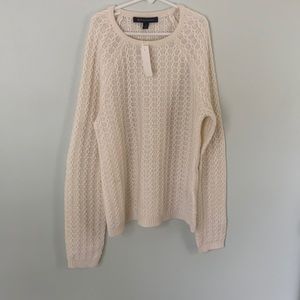 WOMENS 100% wool Brooks Brothers sweater.